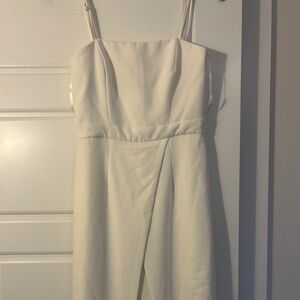 White House/Black Market white pantsuit